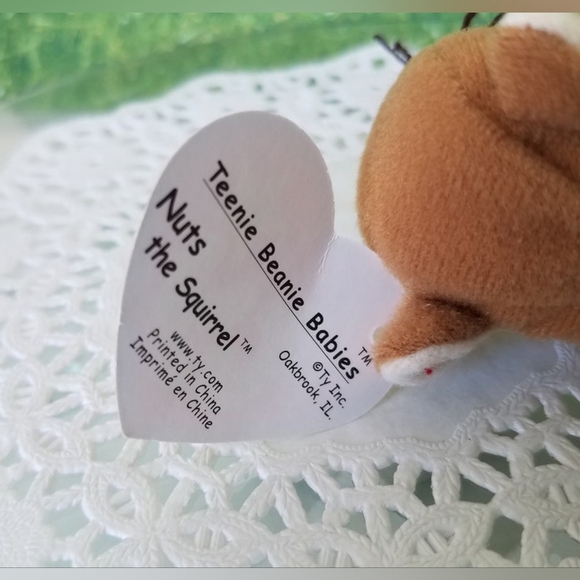 Nuts the Squirrel - TY Teenie Beanie  Baby - Picture 6 of 7